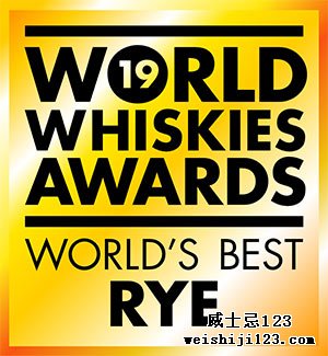 2019WWA世界最佳黑麦威士忌 2019WWA最佳德国黑麦威士忌 鹳俱乐部威士忌 纯黑麦威士忌