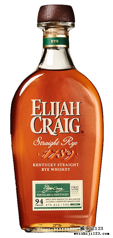 2020年威士忌鉴赏家排名第7名 Whisky of the Year 2020  #7 • Elijah Craig Straight Rye #7 • 伊莱贾·克雷格黑麦威士忌
