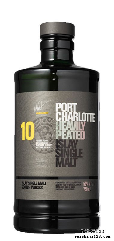 #4 • Port Charlotte 10 year old #4 • 夏洛特港10年  2018年威士忌倡导家排名第4名 Whisky of the Year 2018