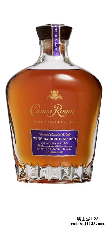 #18 • Crown Royal Noble Collection Wine Barrel Finished #18 • 王室皇冠贵族系列红酒桶陈威士忌  2017年威士忌倡导家排名第18名 Whisky of the Year 2017