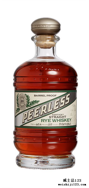 #15 • Kentucky Peerless Straight Rye #15 • 肯塔基绝世纯黑麦威士忌  2017年威士忌倡导家排名第15名 Whisky of the Year 2017