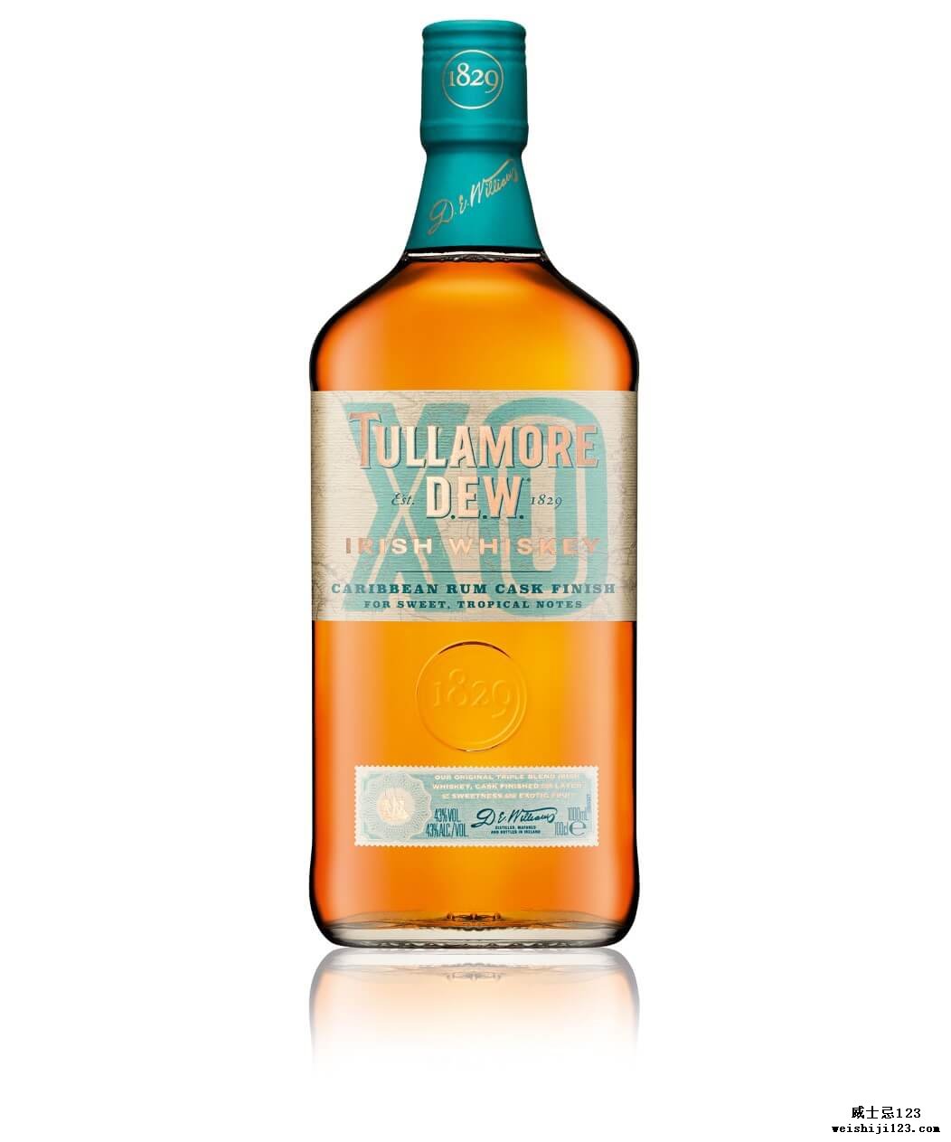 Tullamore DEW，XO加勒比朗姆酒木桶表面处理