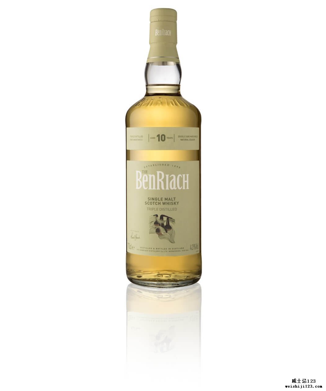 BenRiach 10年三重蒸馏单一麦芽