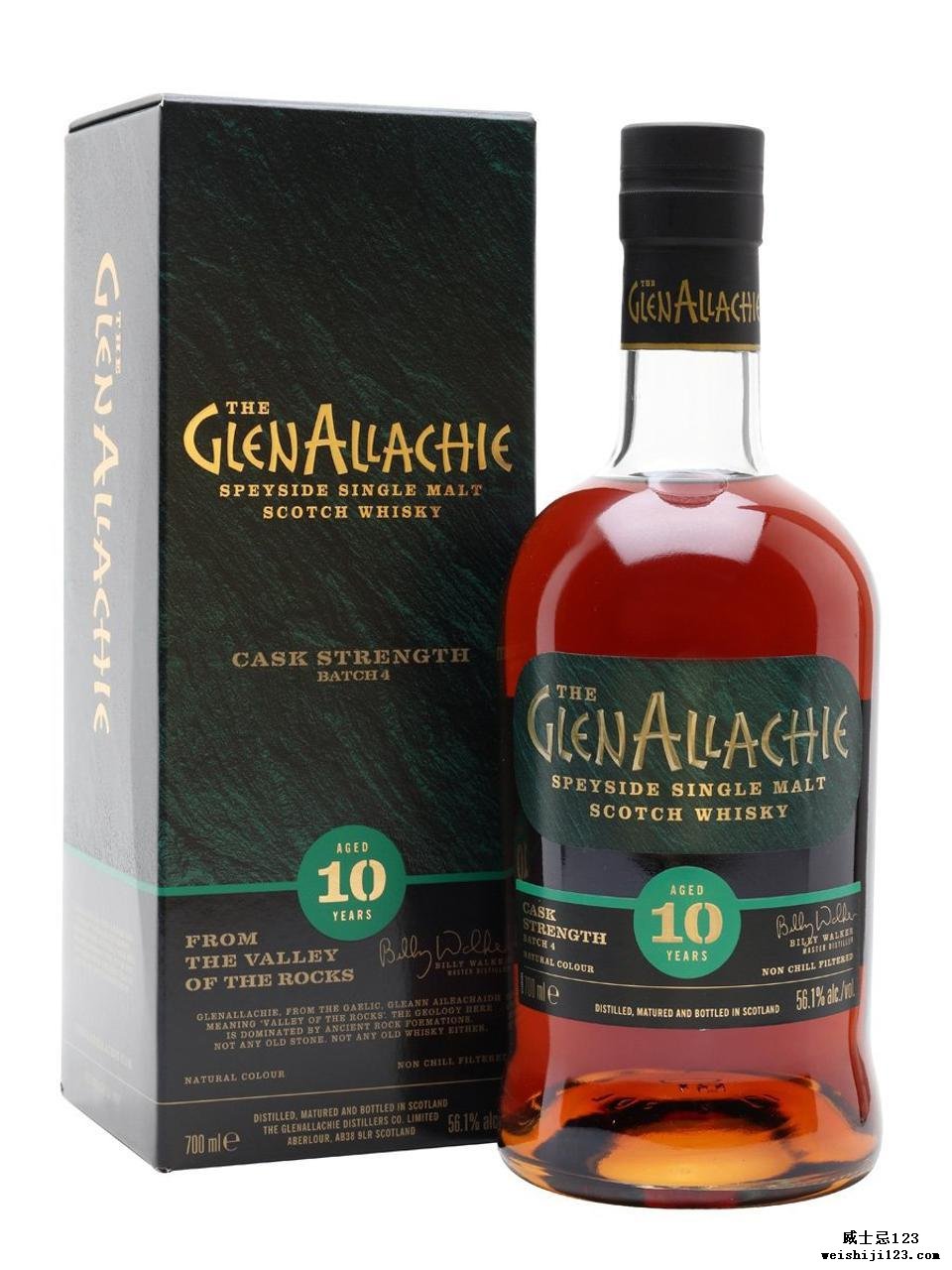 GlenAllachie威士忌10年批次4