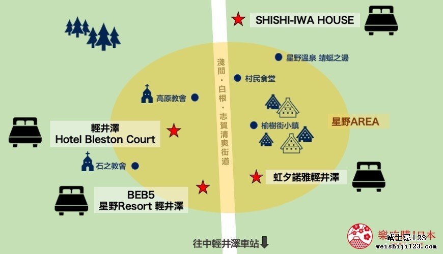 轻井泽地表最强10间住宿推荐