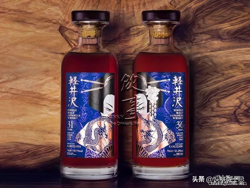 抽签发售！Elixir Distillers推出轻井泽蓝宝石艺妓套装