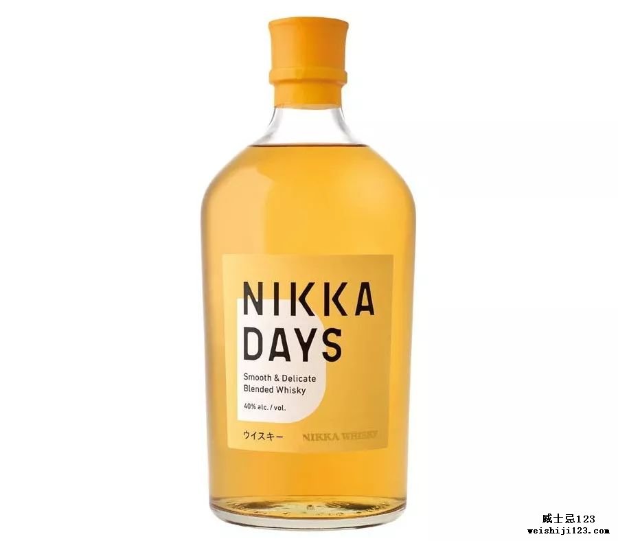 日本Nikka集团推出新品：余市+宫城峡=DAYS