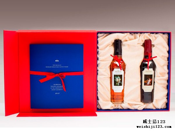 Macallan 推出英国女王加冕限量版纪念威士忌