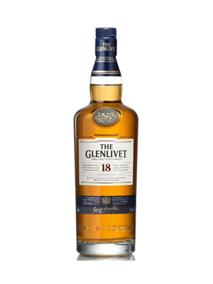 最佳13年以上威士忌大奖：格兰利威(The Glenlivet)18年