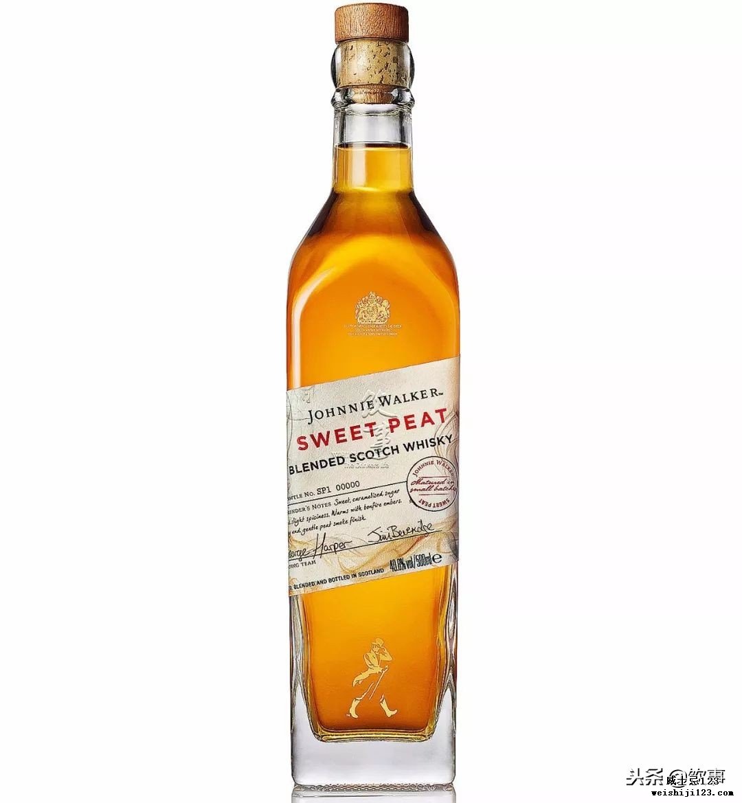 白鬼调酒师打造尊尼获加(Johnnie Walker)新酒Sweet Peat