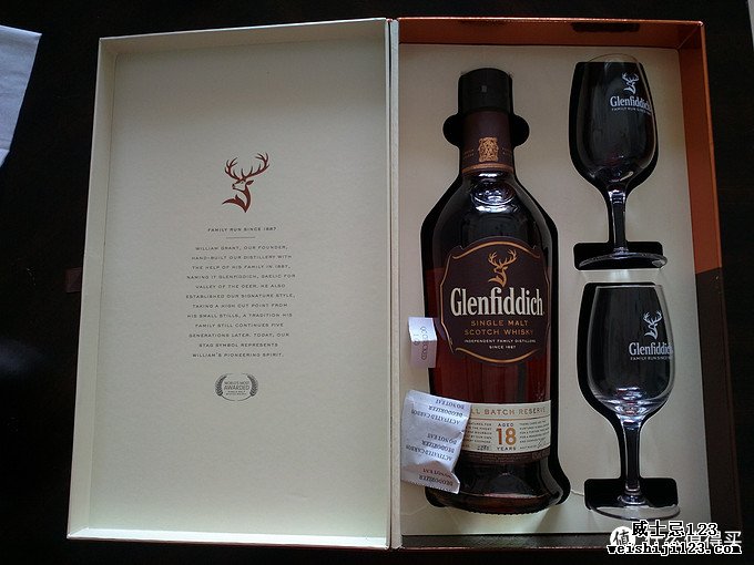 这个鹿头又回来了——Glenfiddich 格兰菲迪 18年单一纯麦威士忌