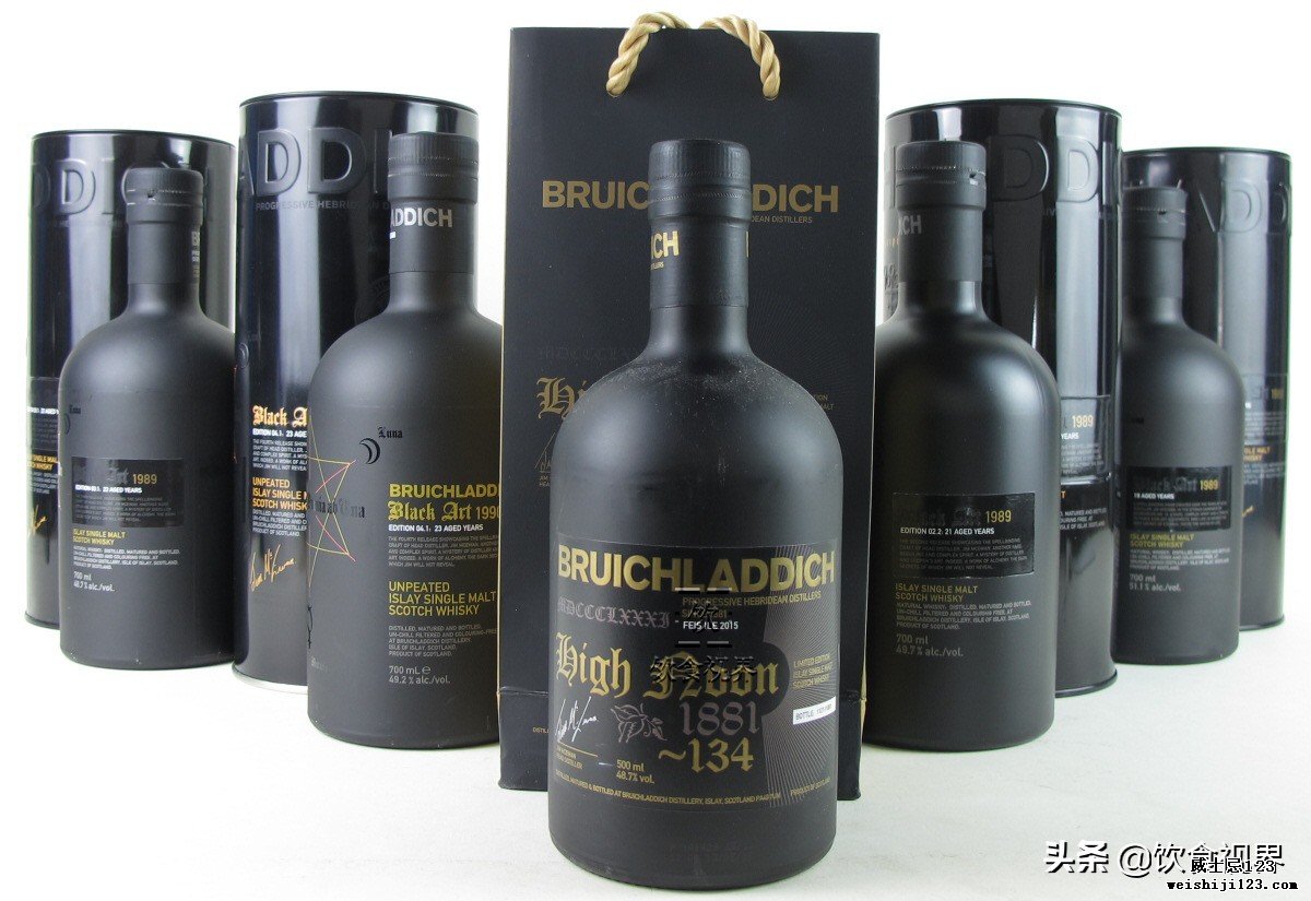 布赫拉迪(Bruichladdich)星图(Black Art)8.1现身!