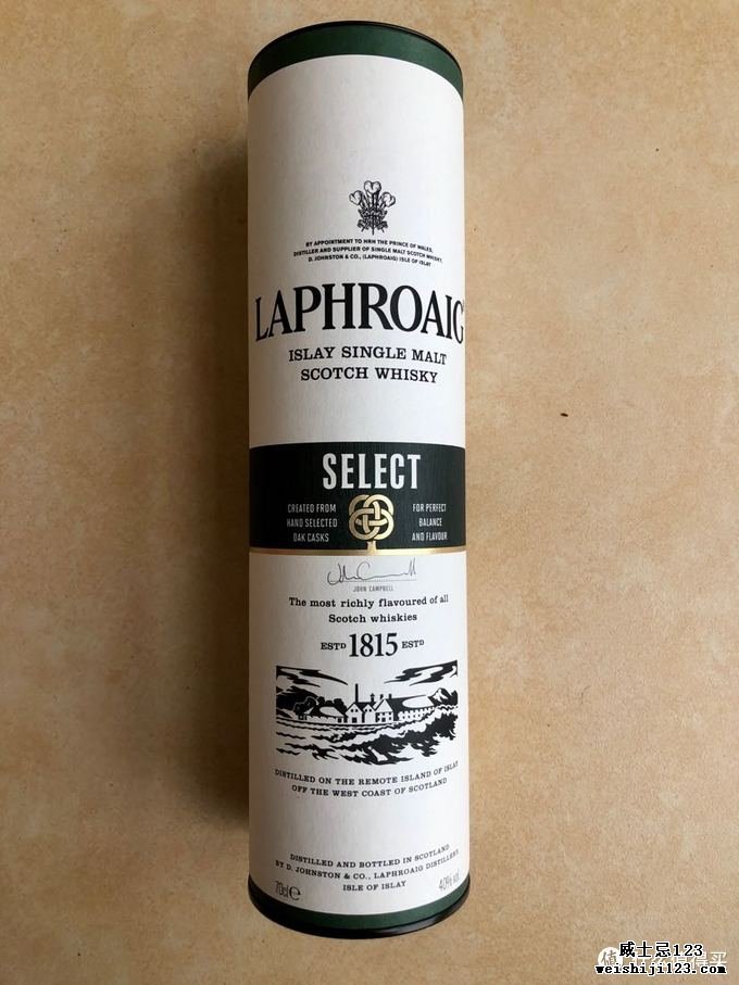 疫情期间的“碘酒”——拉弗格精选（Laphroaig Select）