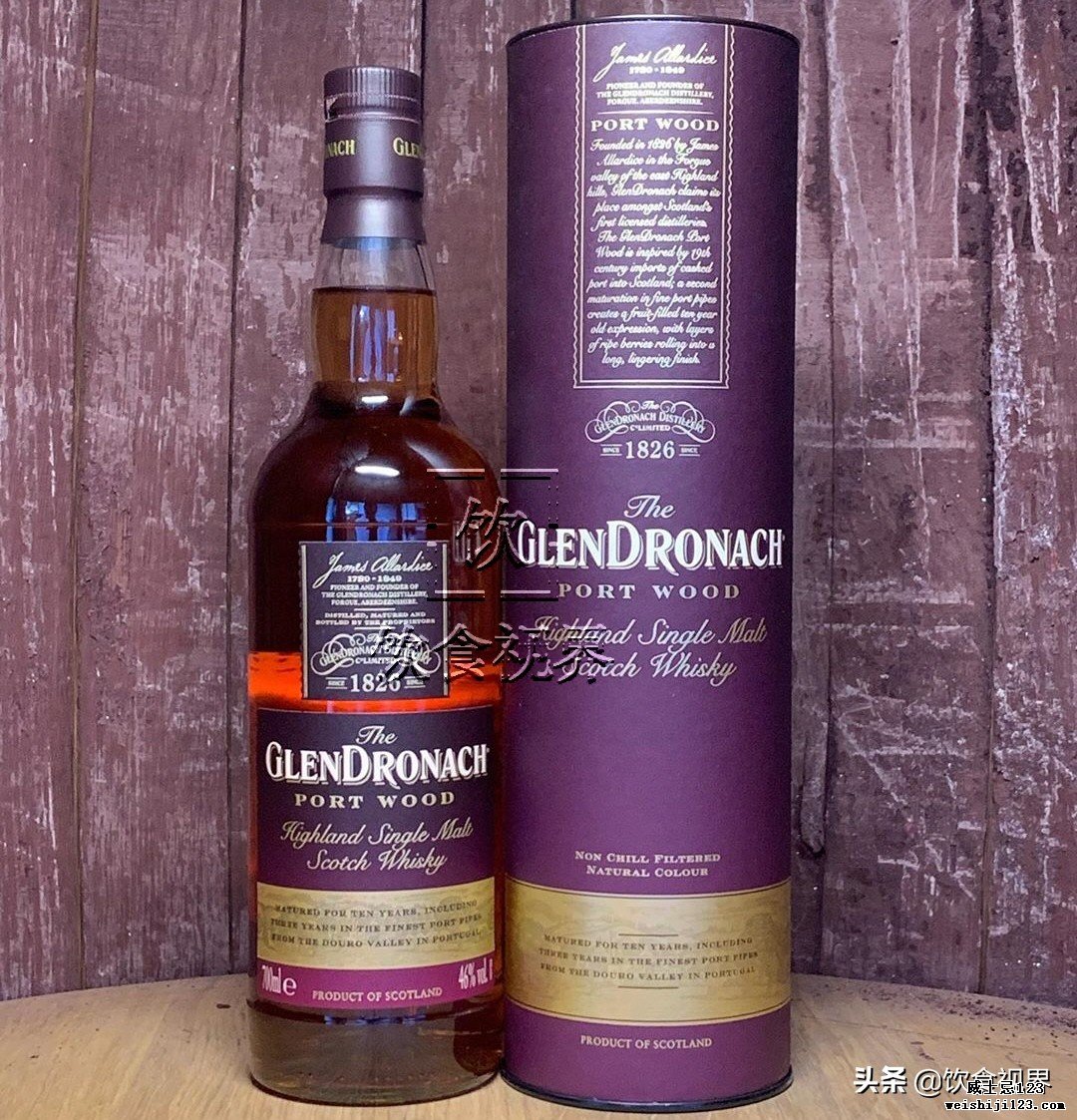 使用来自于西班牙的波特桶熟成的这款格兰多纳威士忌是啥风味呢？