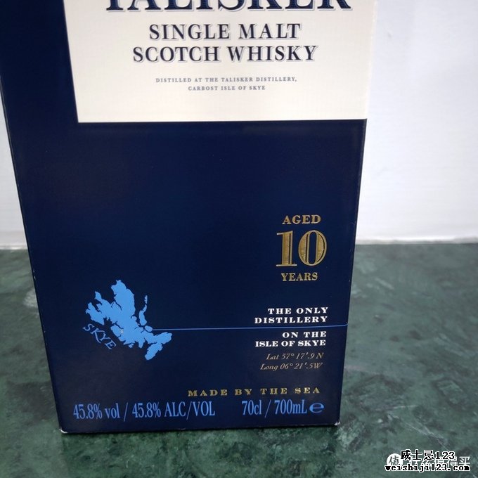 200元之内最强威士忌？Talisker 泰斯卡 10年单一麦芽威士忌品鉴笔记