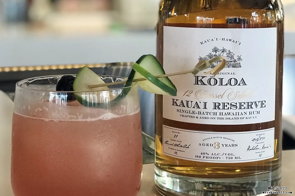 KōloaKaua'i储备3年朗姆酒