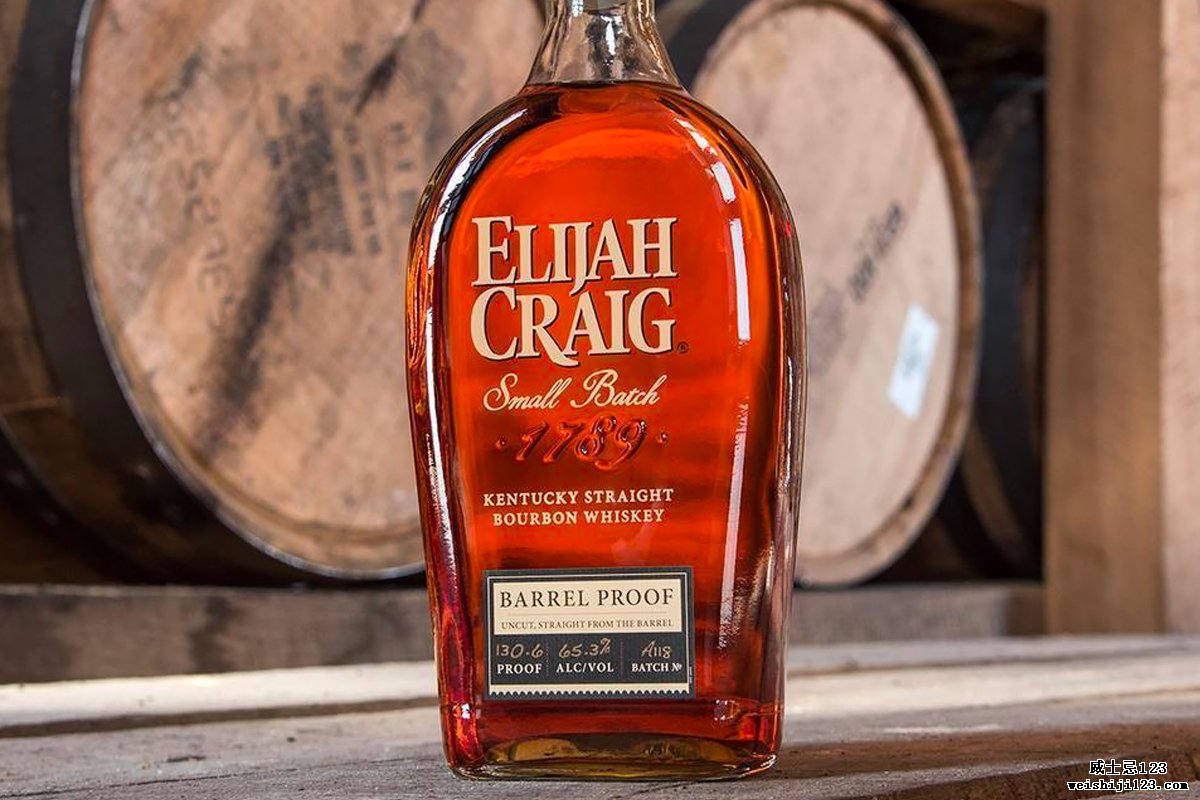 桶状波本威士忌：Elijah Craig桶状波本威士忌