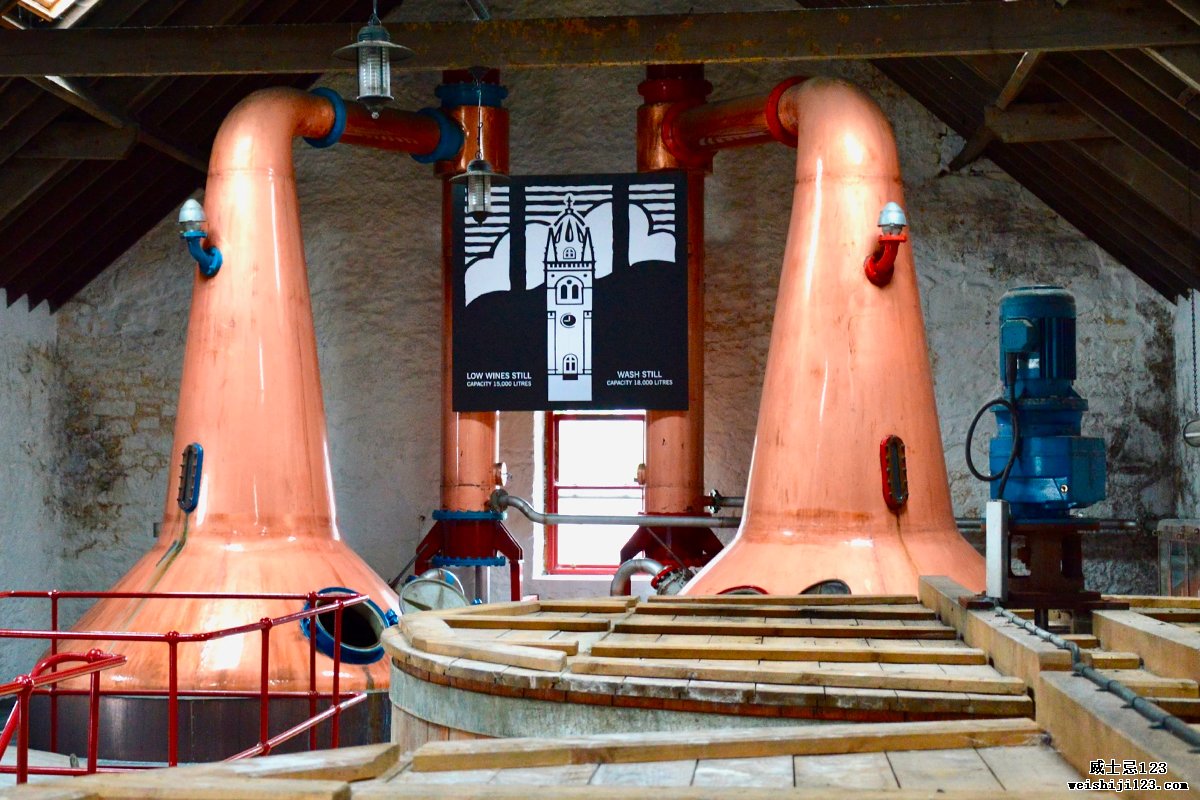 威士忌冷凝器：Glengyle釜蒸馏器和冷凝器