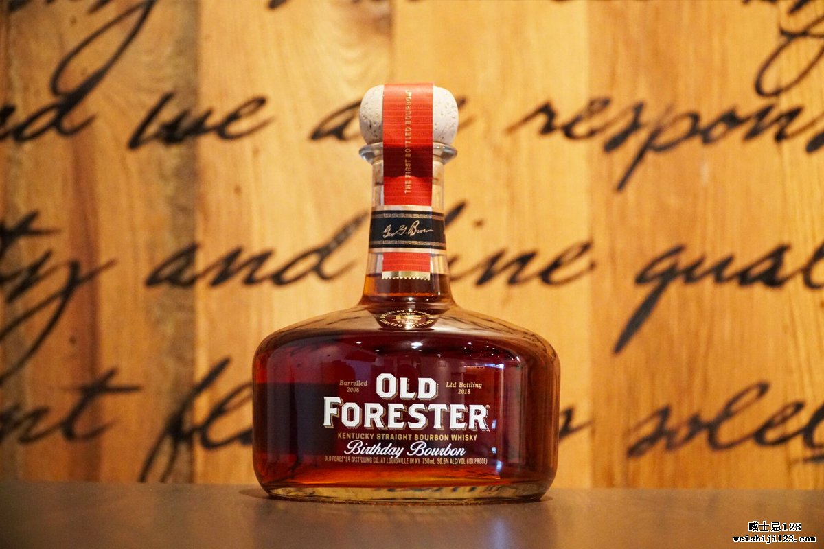 Old Forester欧佛斯特生日波本威士忌2018