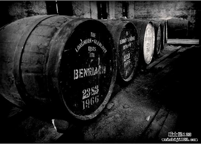BenRiach酿酒厂的成熟威士忌