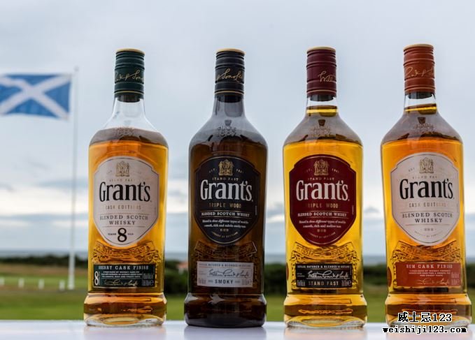 格兰特的新混合威士忌系列