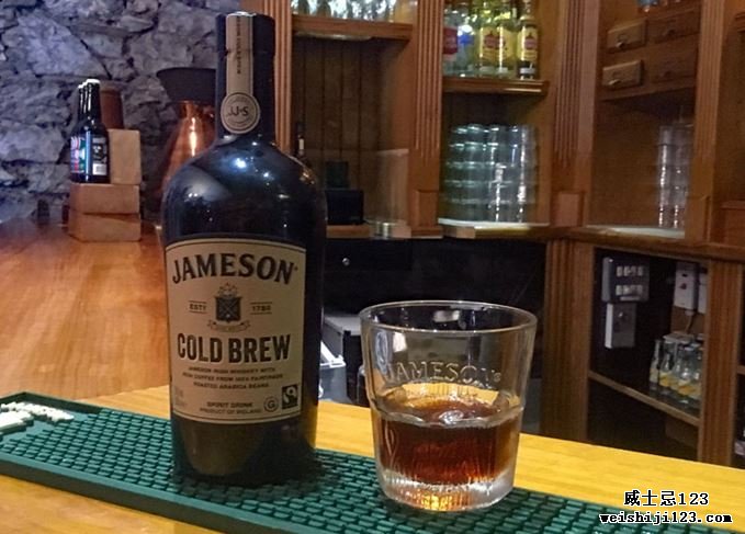 Jameson Cold Brew爱尔兰威士忌咖啡玻璃杯