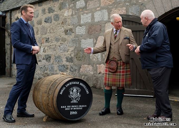 查尔斯王子与皇家Lochnagar单一酒桶将被装瓶作慈善用途