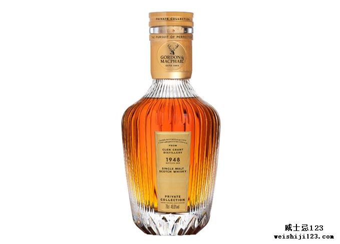 来自Gordon和MacPhail的Glen Grant 70岁