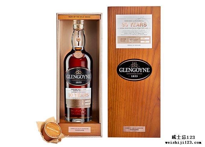 Glengoyne 30年单一麦芽威士忌，第二批