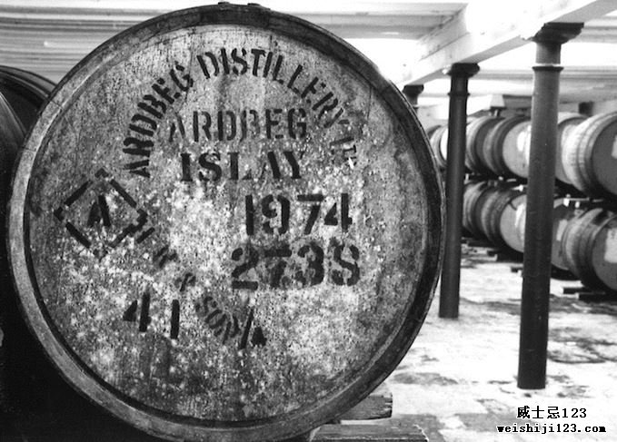 1974年Ardbeg酒桶