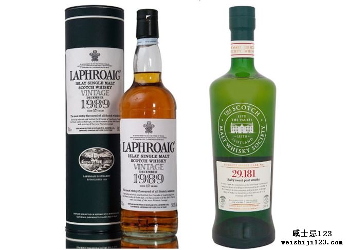 Laphroaig 17 Feis Ile和SMWS