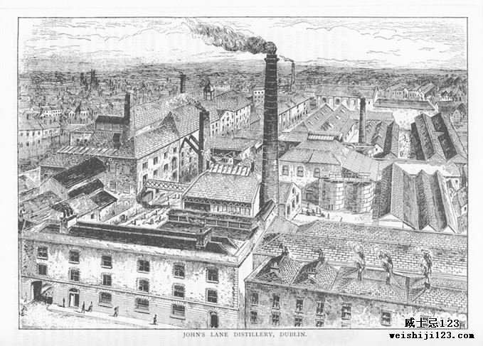 都柏林John's Lane酿酒厂的版画