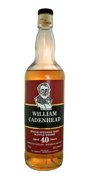 Speyside 40年单一麦芽威士忌（William Cadenhead）