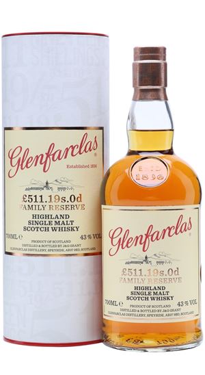 格伦法克拉斯（Glenfarclas）£511 19s 0d