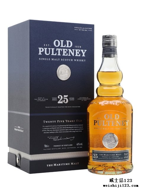  Old Pulteney 25 Year Old2019 Release