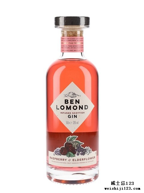 Ben Lomond Raspberry & Elderflower Gin