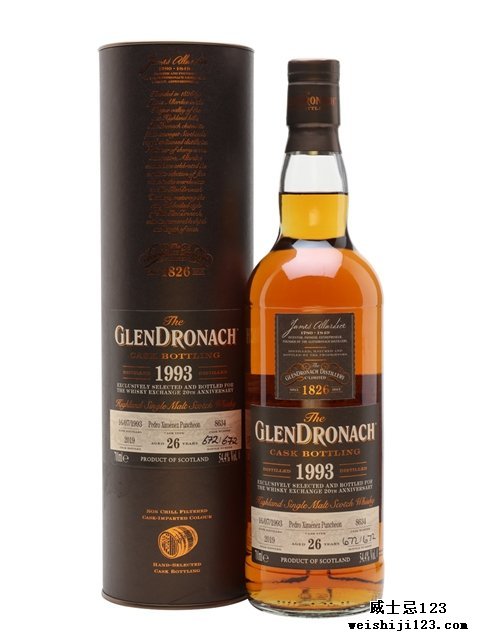  Glendronach 199326 Year Old Cask 8634 TWE Exclusive