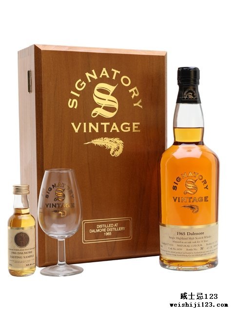  Dalmore 1965 Set With Glass & Miniature35 Year Old