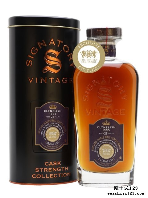  Clynelish 199523 Year Old Sherry Cask Signatory for TWE