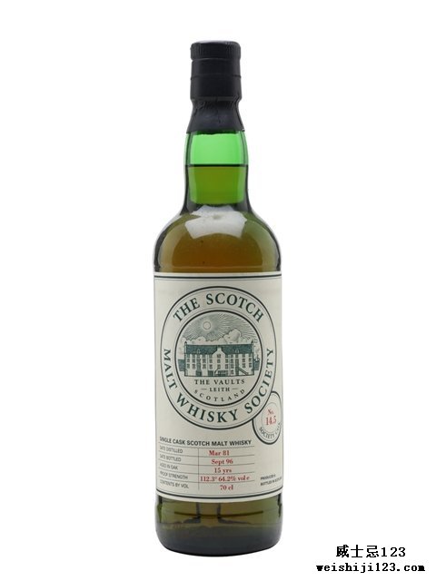  SMWS 14.5 (Talisker)1981 15 Year Old