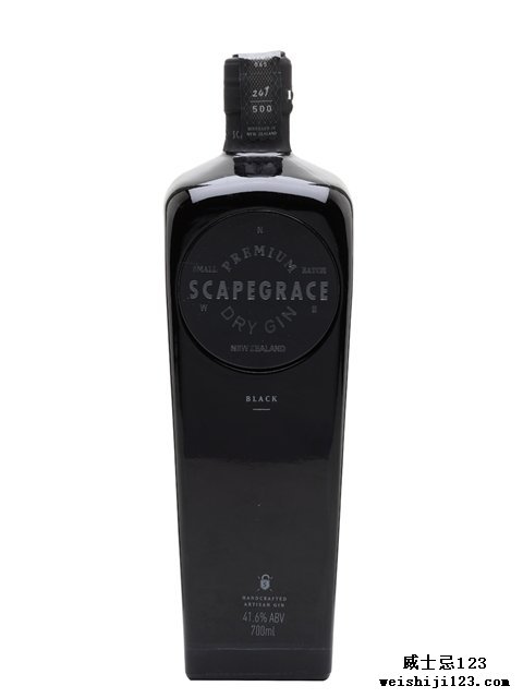 Scapegrace Premium Black Gin