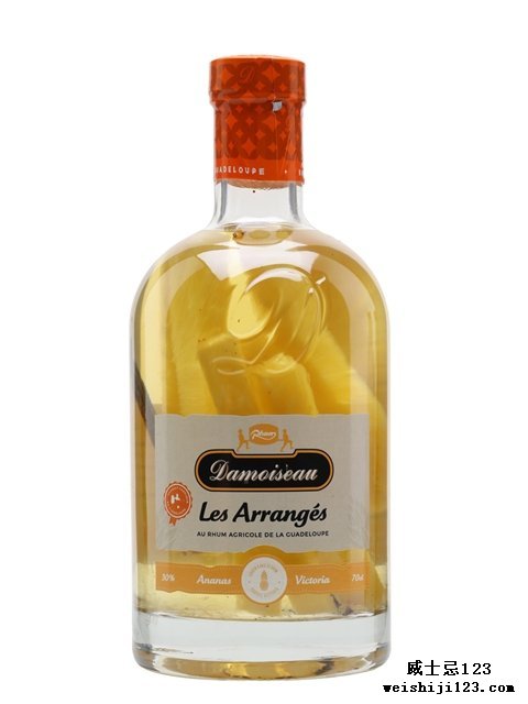 Damoiseau Les Arranges Pineapple and Vanilla Rum Liqueur
