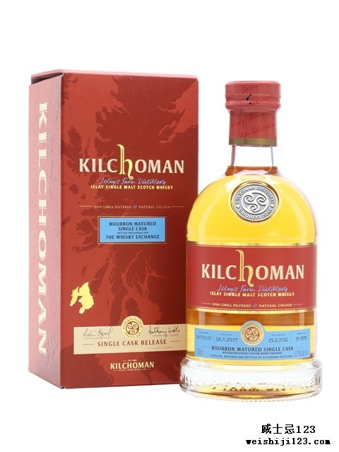  Kilchoman 200713 Year Old Exclusive to The Whisky Exchange