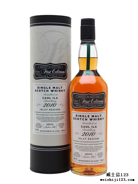  Caol Ila 201010 Year Old First Editions