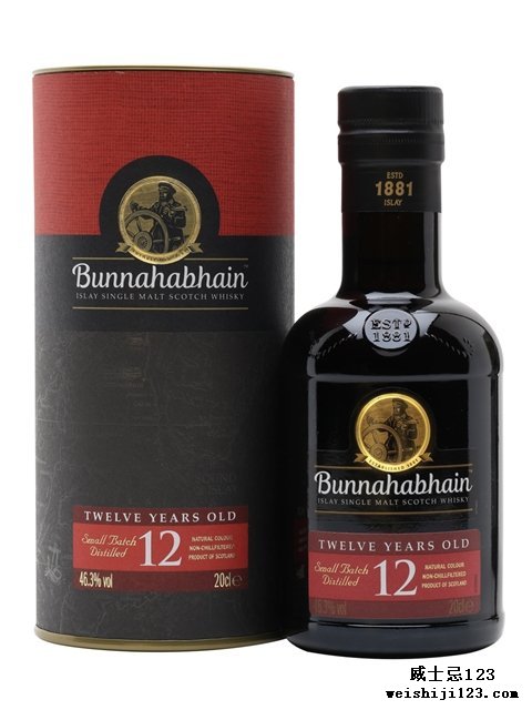  Bunnahabhain 12 Year OldSmall Bottle