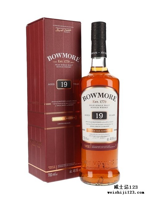  Bowmore 19 Year OldFrench Oak Wine Barriques