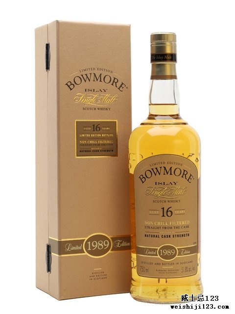  Bowmore 198916 Year Old Bourbon Cask