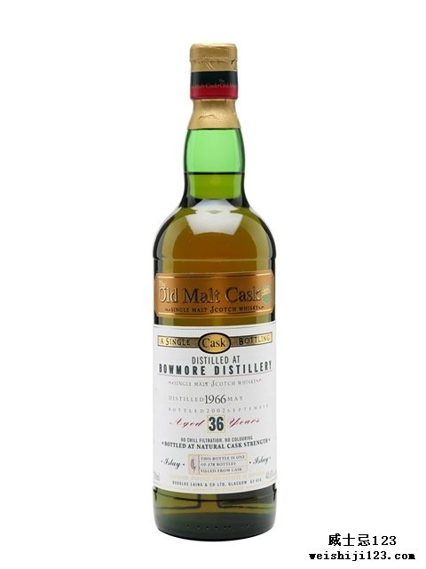  Bowmore 196636 Year Old Old Malt Cask
