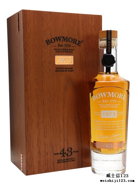  Bowmore 197343 Year Old
