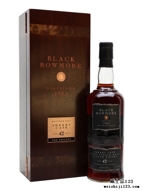  Black Bowmore 196442 Year Old The Trilogy